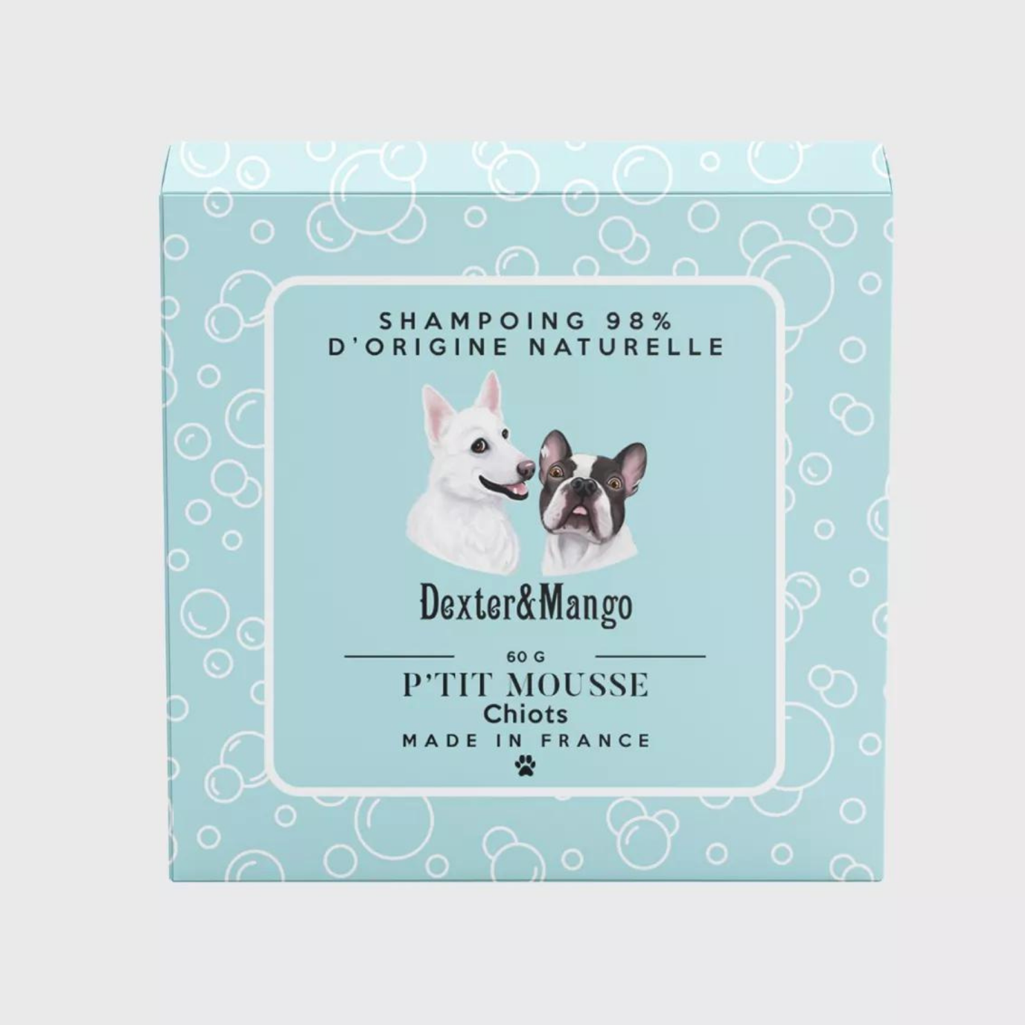 shampooing solide - P´tit Mousse - Dexter & Mango 60g 