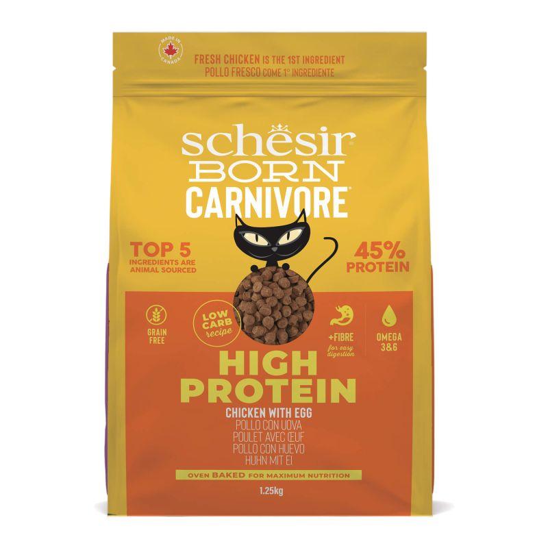 Schesir™ Chat Born Carnivore Poulet & Œuf – 1,25 kg
