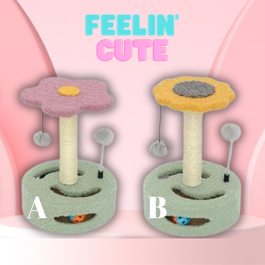  Griffoir en forme de fleur - 35 x 26 cm