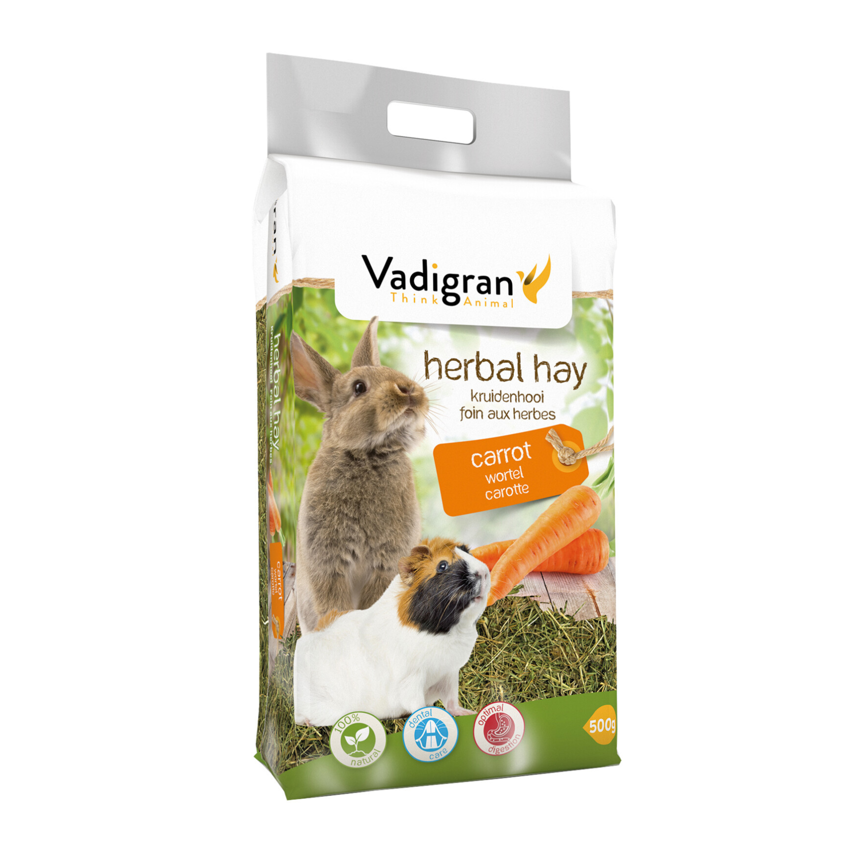 Foin aux Fleurs de Carotte – 500 g