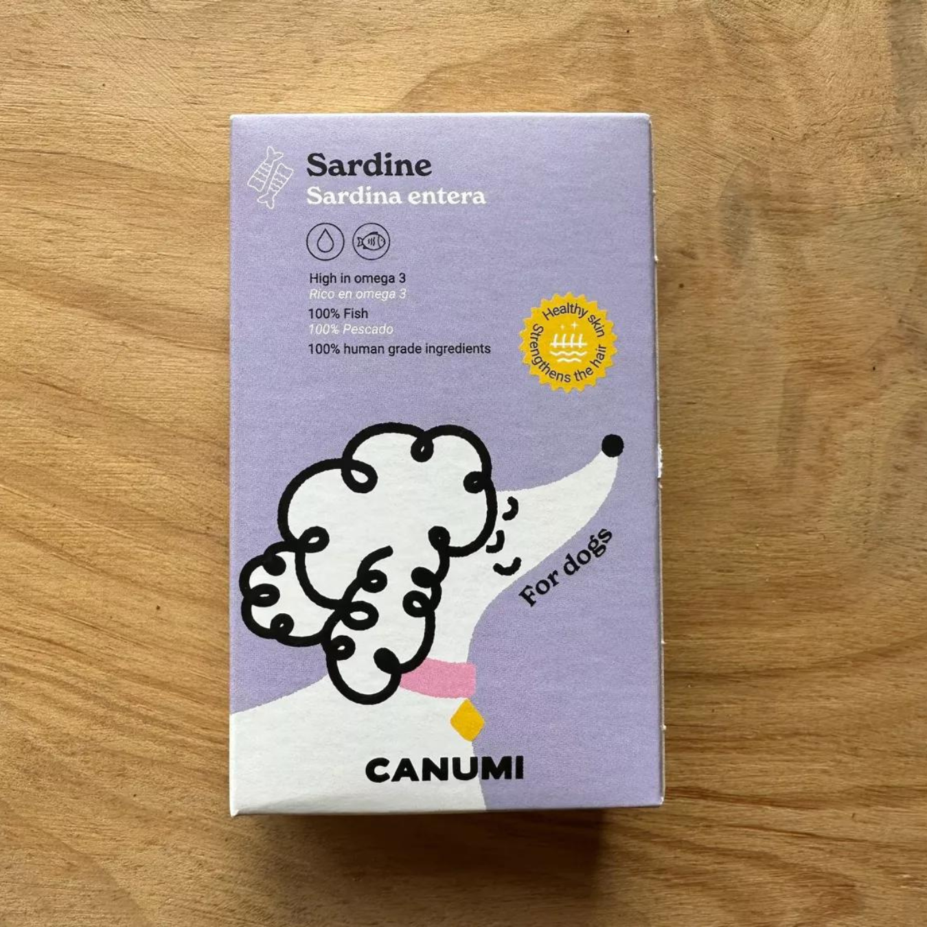 05.1 - Sardine entière - Conserves Artisanales 100% naturelle - CANUMI