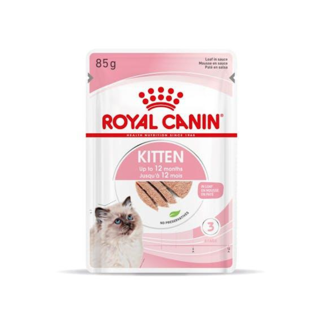Kitten Mousse 12x85g- Aliment Humide- Royal Canin