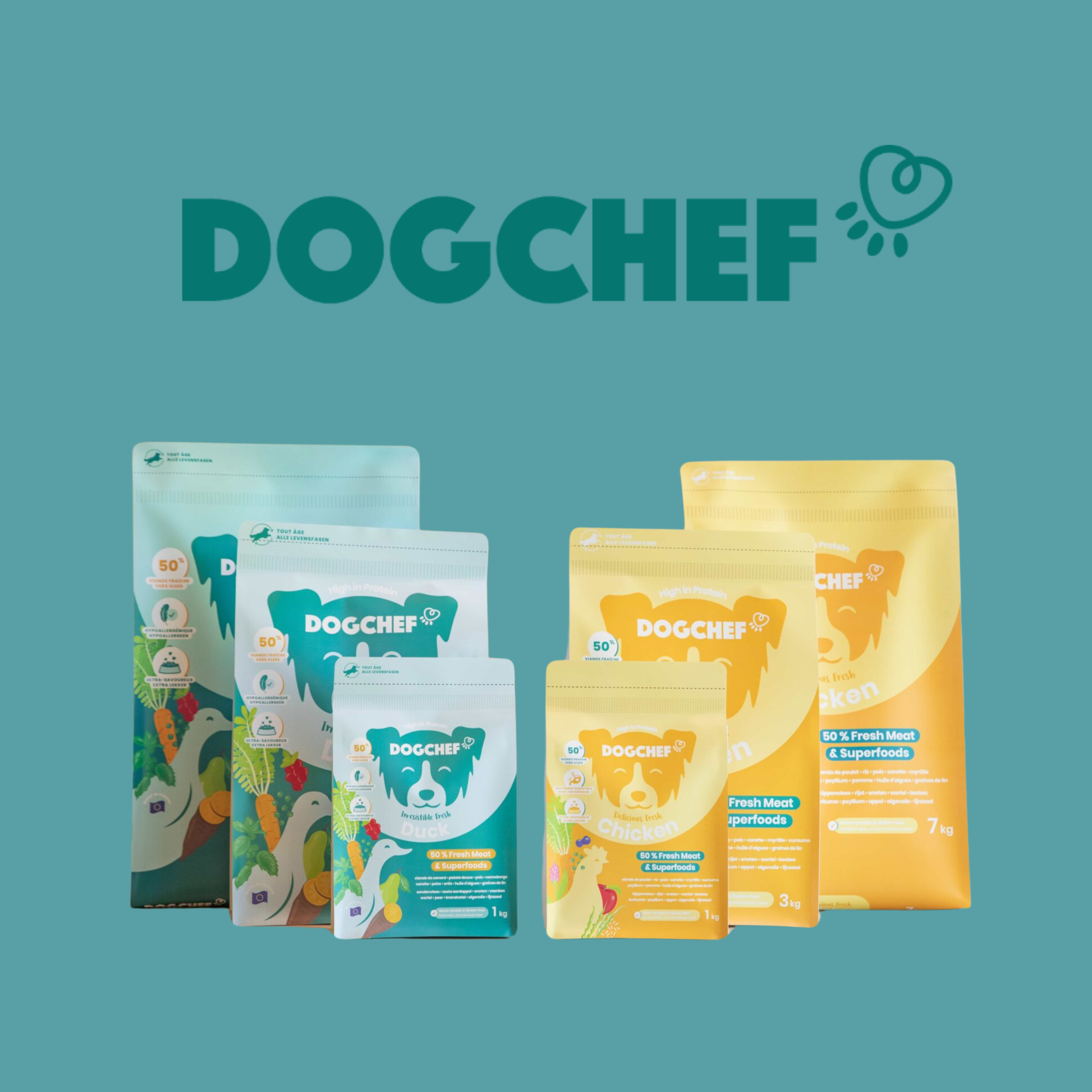 Croquettes DOGCHEF - Canard