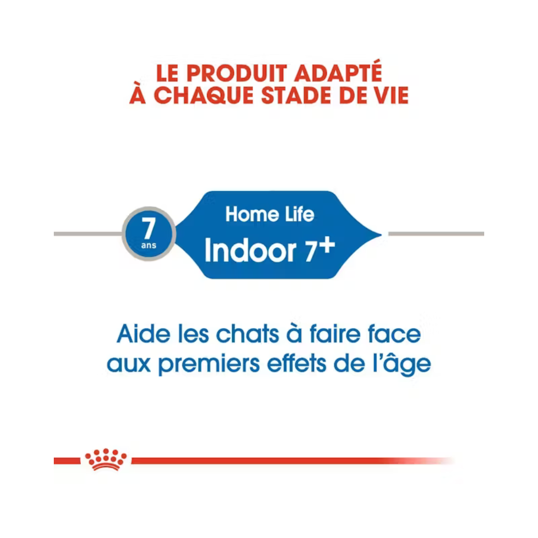 Indoor 7+ Aliment Sec- Royal Canin