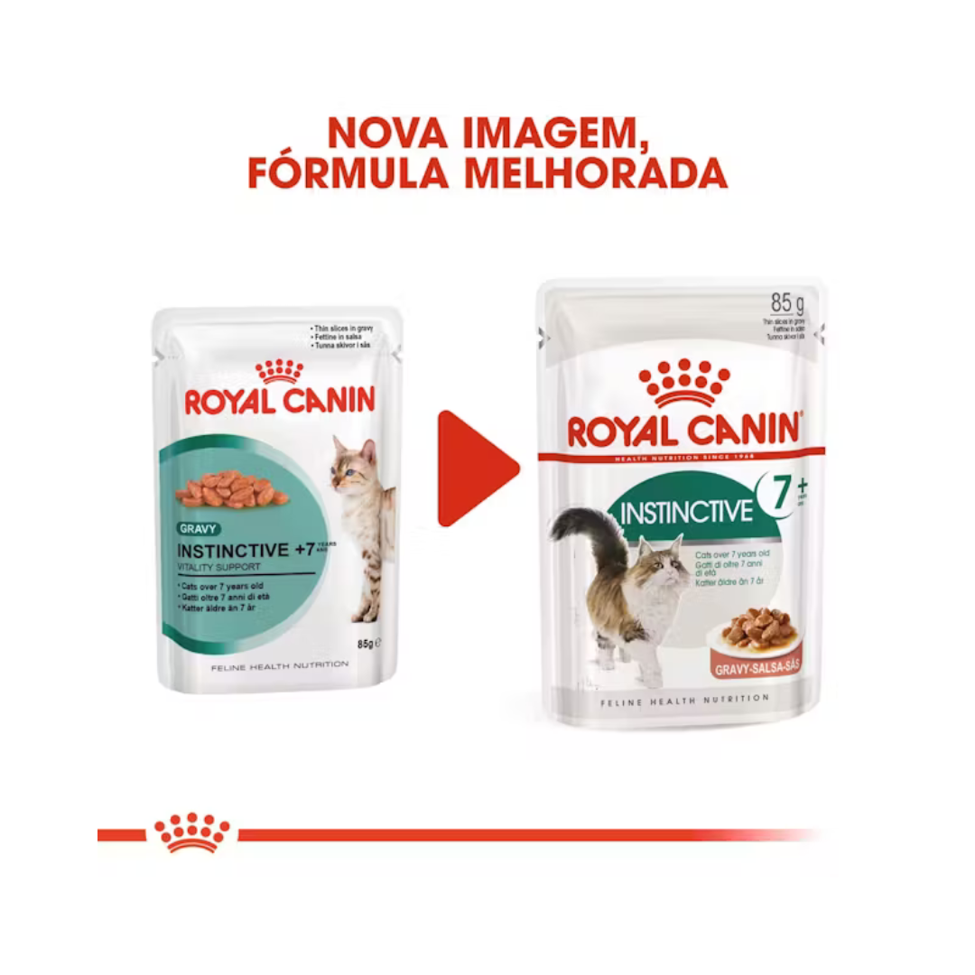 Instinctive 7+ en sauce- Aliment Humide- Royal Canin
