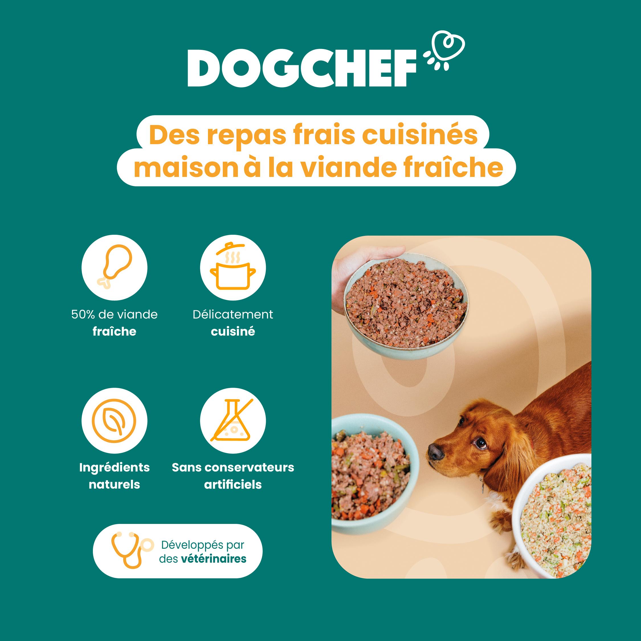 Boudins 400g - DOGCHEF (congelés)