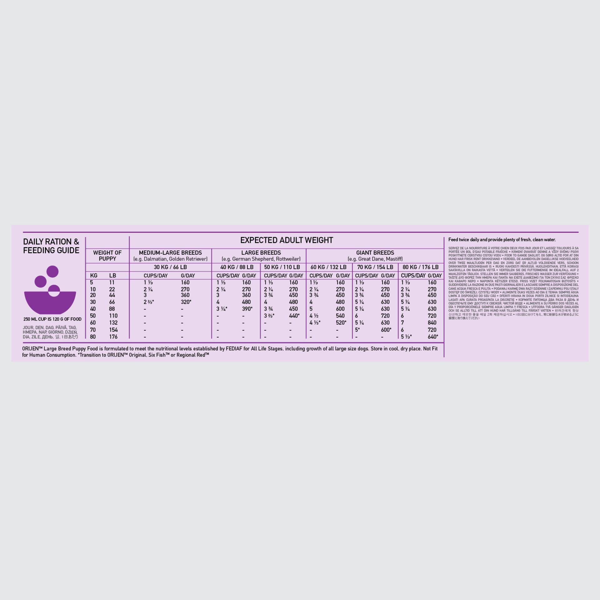 ORIJEN™ Dog Large Breed Puppy