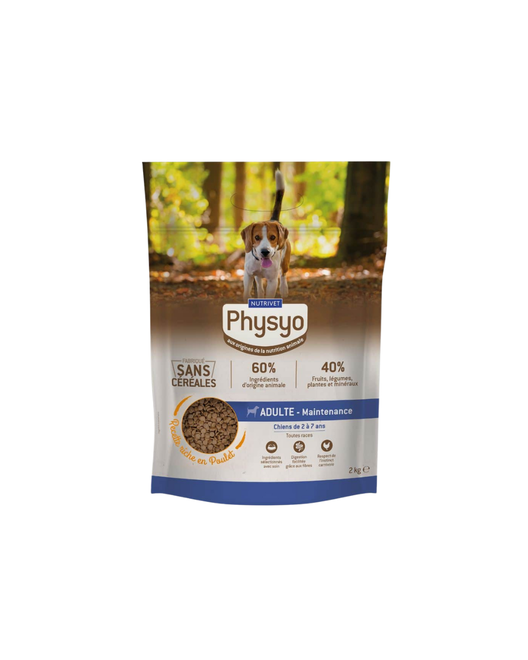 Croquettes Physyo pour Chiens Adultes Maintenance Poulet 