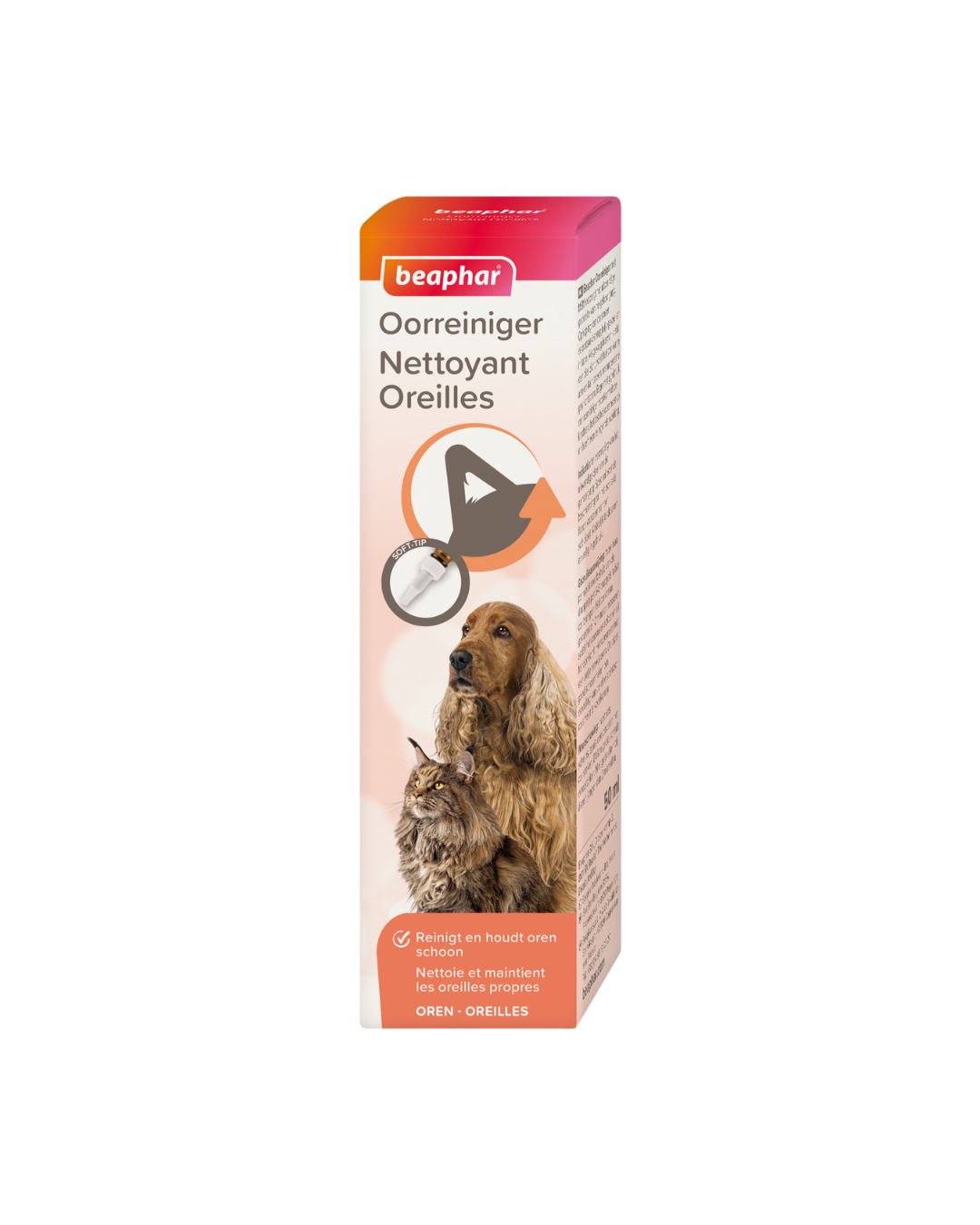 Nettoyant Auriculaire 50 ml – Pour Chiens et Chats – Beaphar