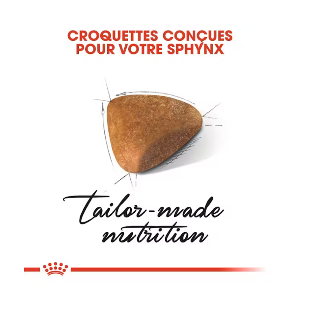 Sphynx Adult- Aliment Sec- Royal Canin