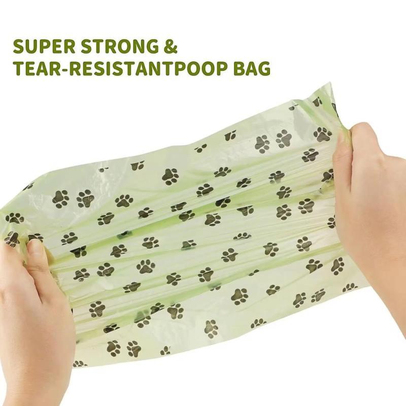  kit de 17 rouleaux et 255 sacs pour déjections canines + porte-sac