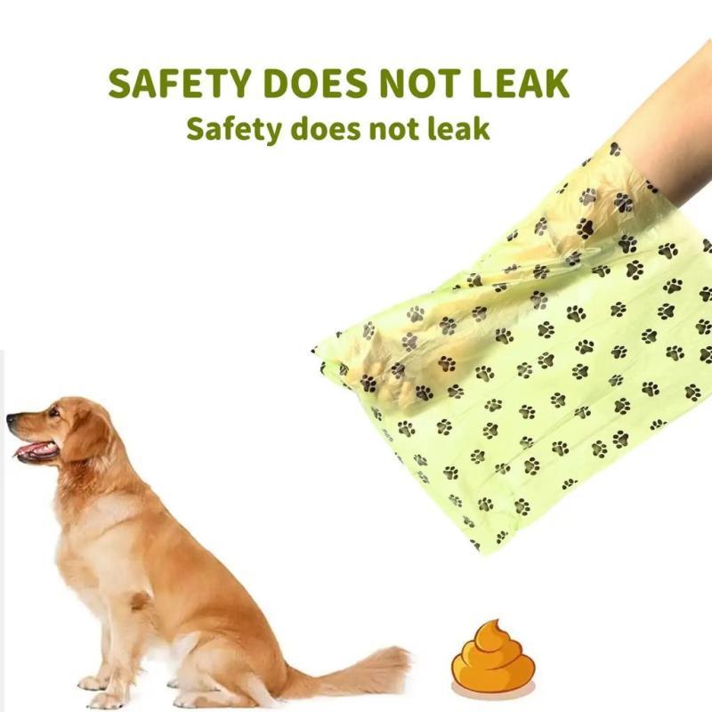  kit de 17 rouleaux et 255 sacs pour déjections canines + porte-sac