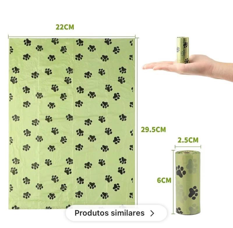  kit de 17 rouleaux et 255 sacs pour déjections canines + porte-sac