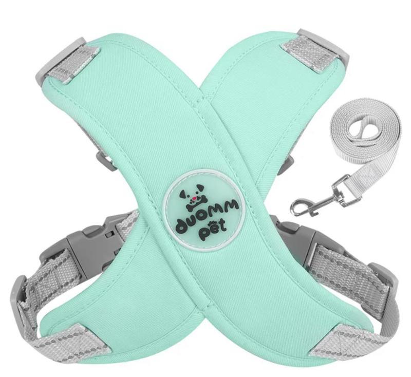 Harnais réfléchissant pour chien et ensemble laisse - Duomm Pet
