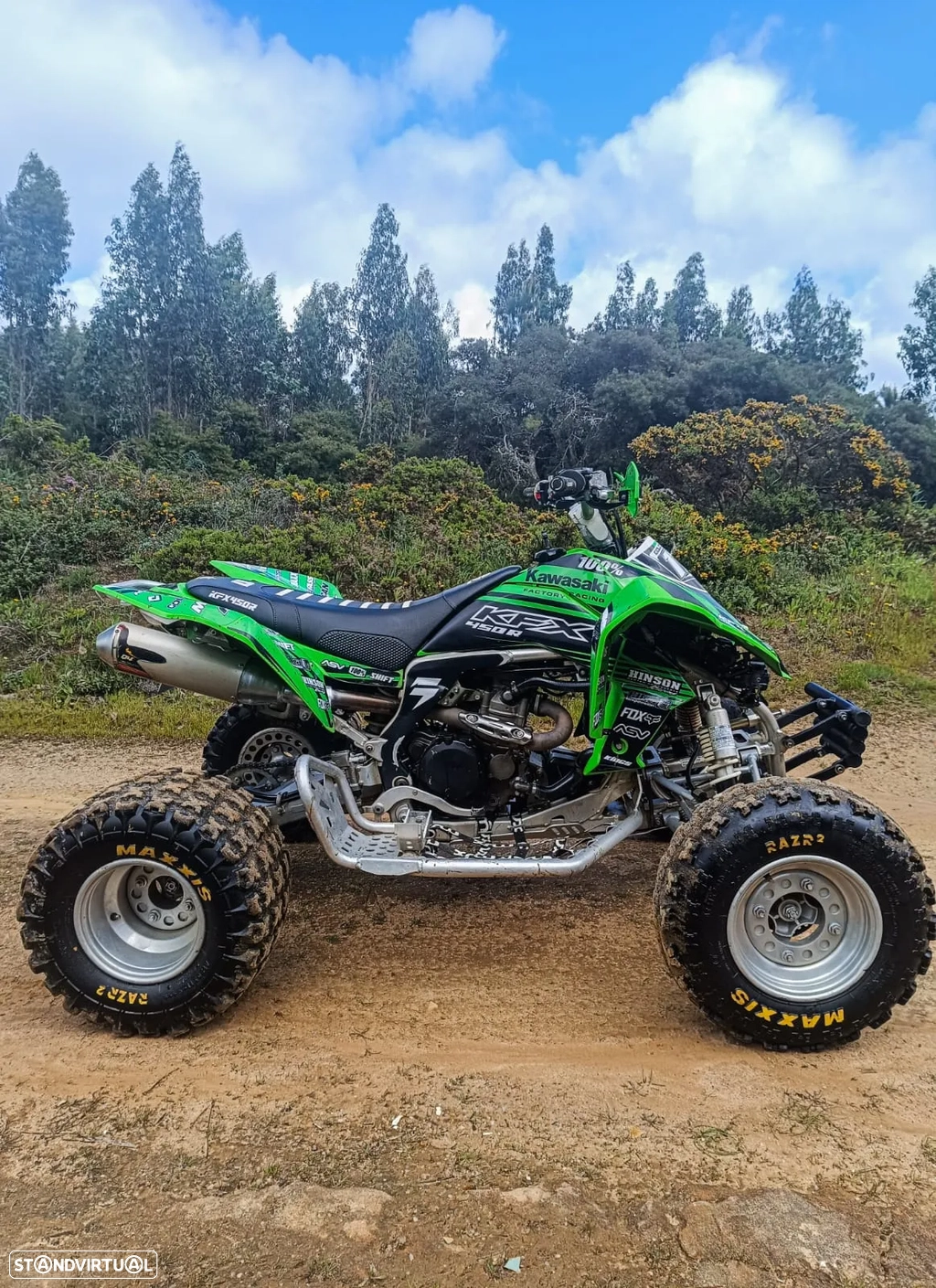MOTO KAWASAKI KFX 450R