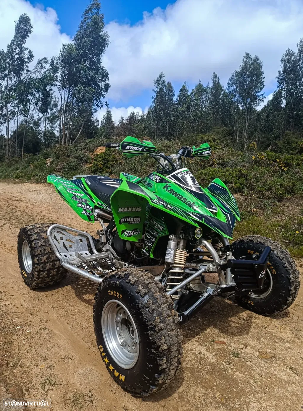 MOTO KAWASAKI KFX 450R