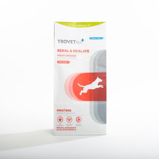 TROVETPLUS Cão Adulto Renal e Oxalato FrangoH