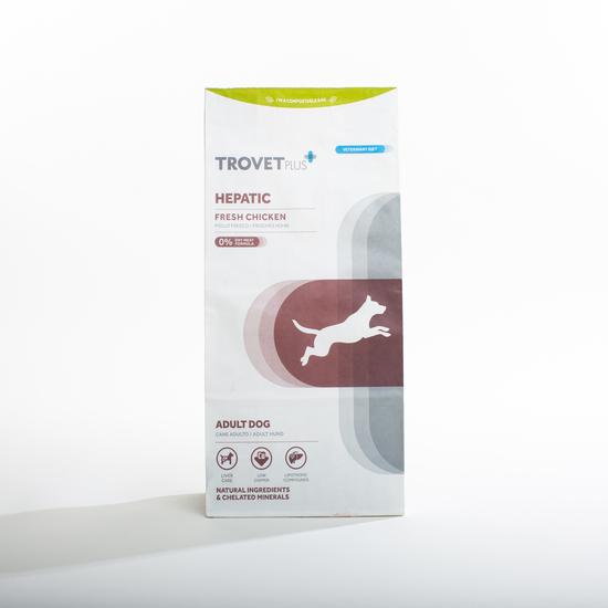 TROVETPLUS Cão Adulto Doenças Hepáticas Frango