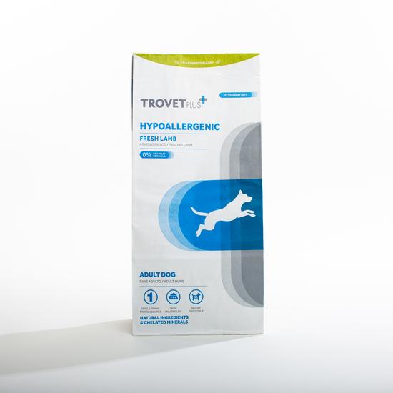 TROVETPLUS Cão Adulto Hipoalergenico Cordeiro