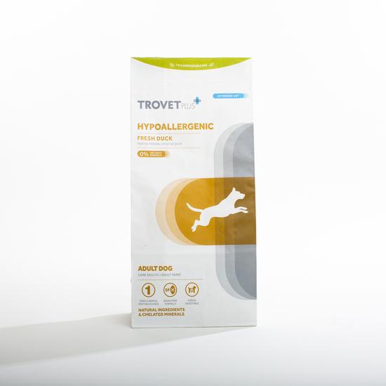 TROVETPLUS Cão adulto hipoalergénico - Pato 3Kg