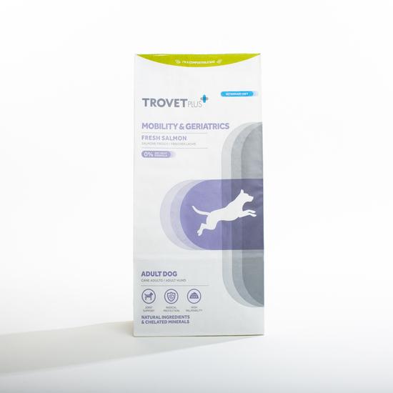 TROVETPLUS Cão Adulto Mobilidade e Geriátricos Salmão