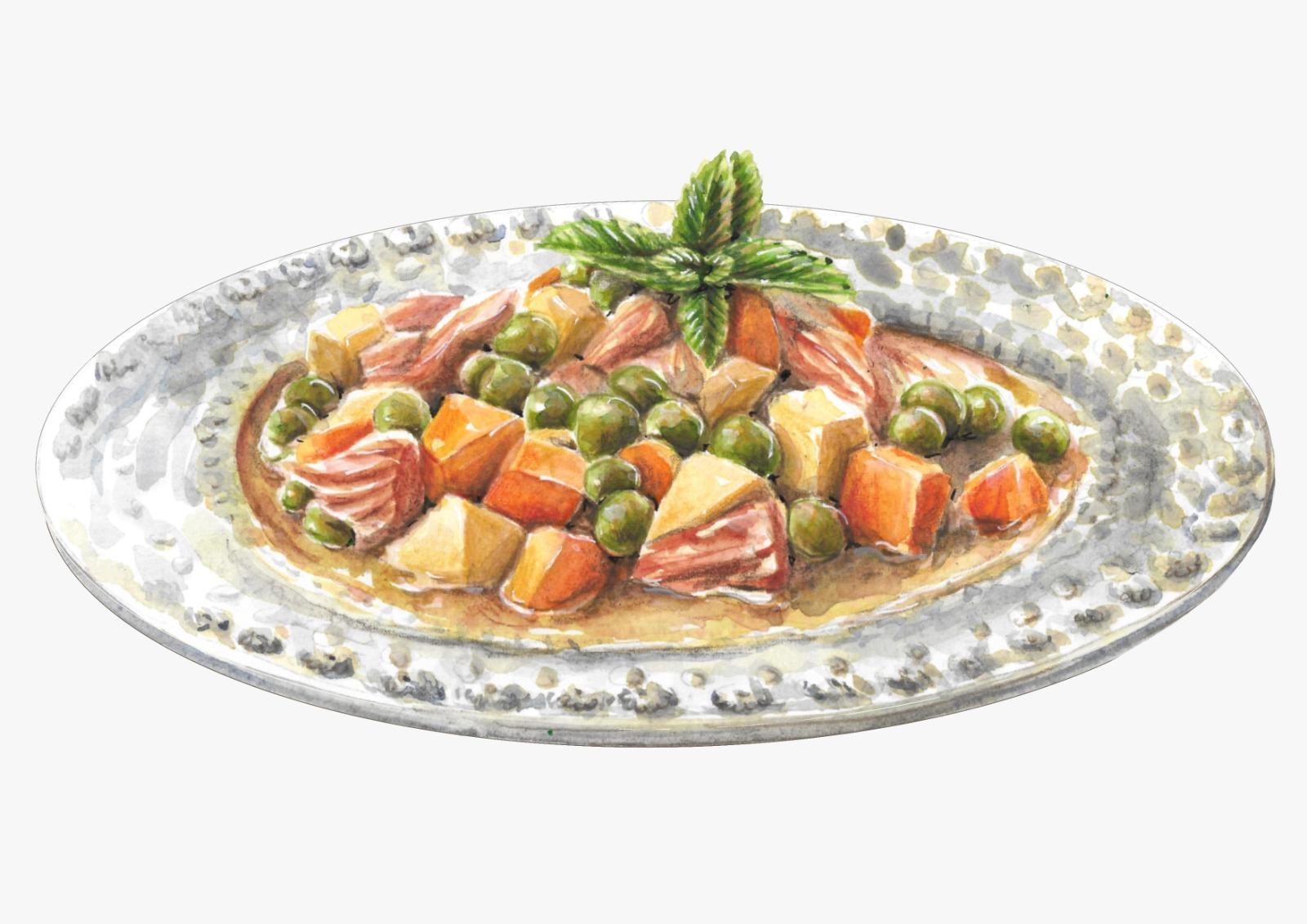 Jardineira de borrego 3pax