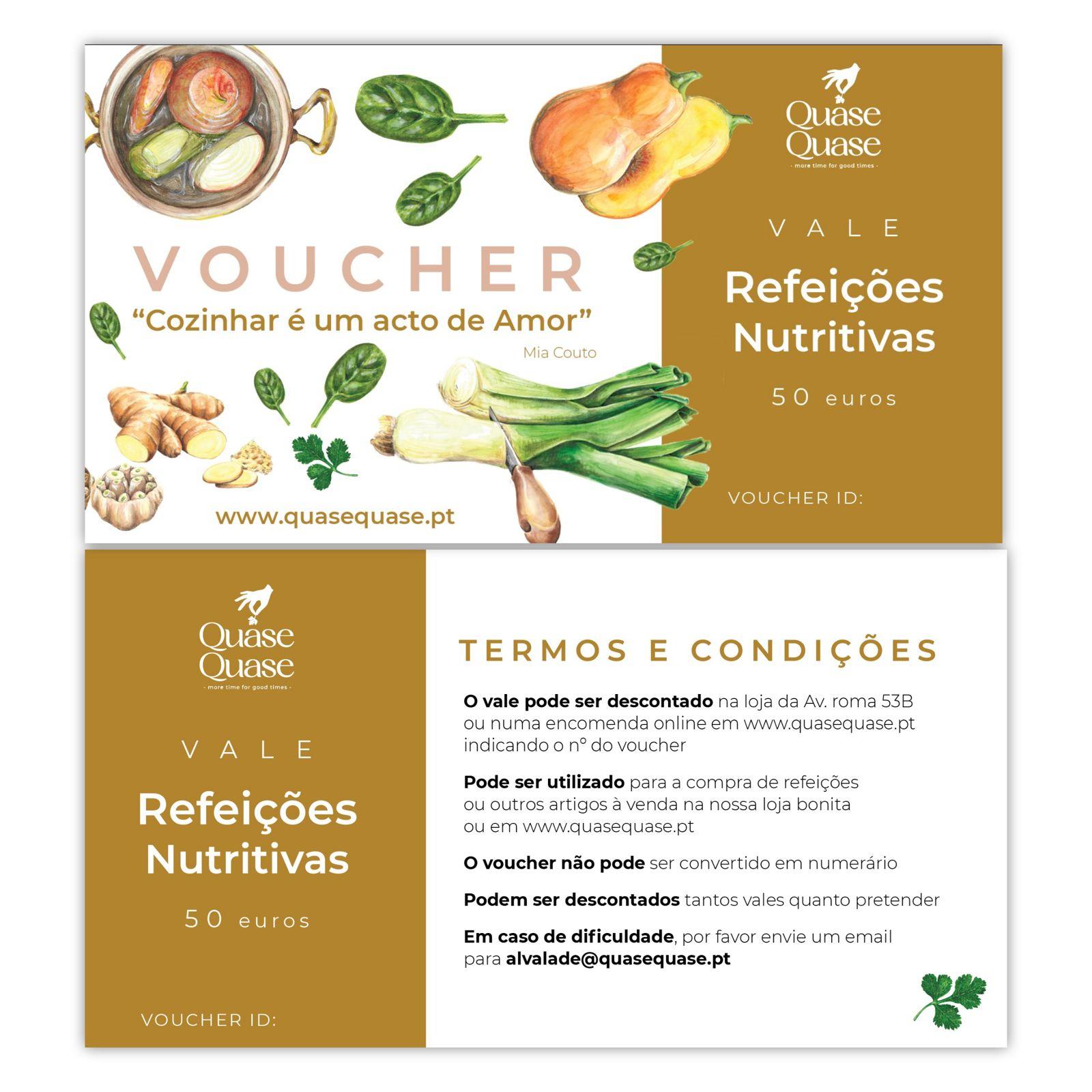 Voucher/Caixa Quase Quase