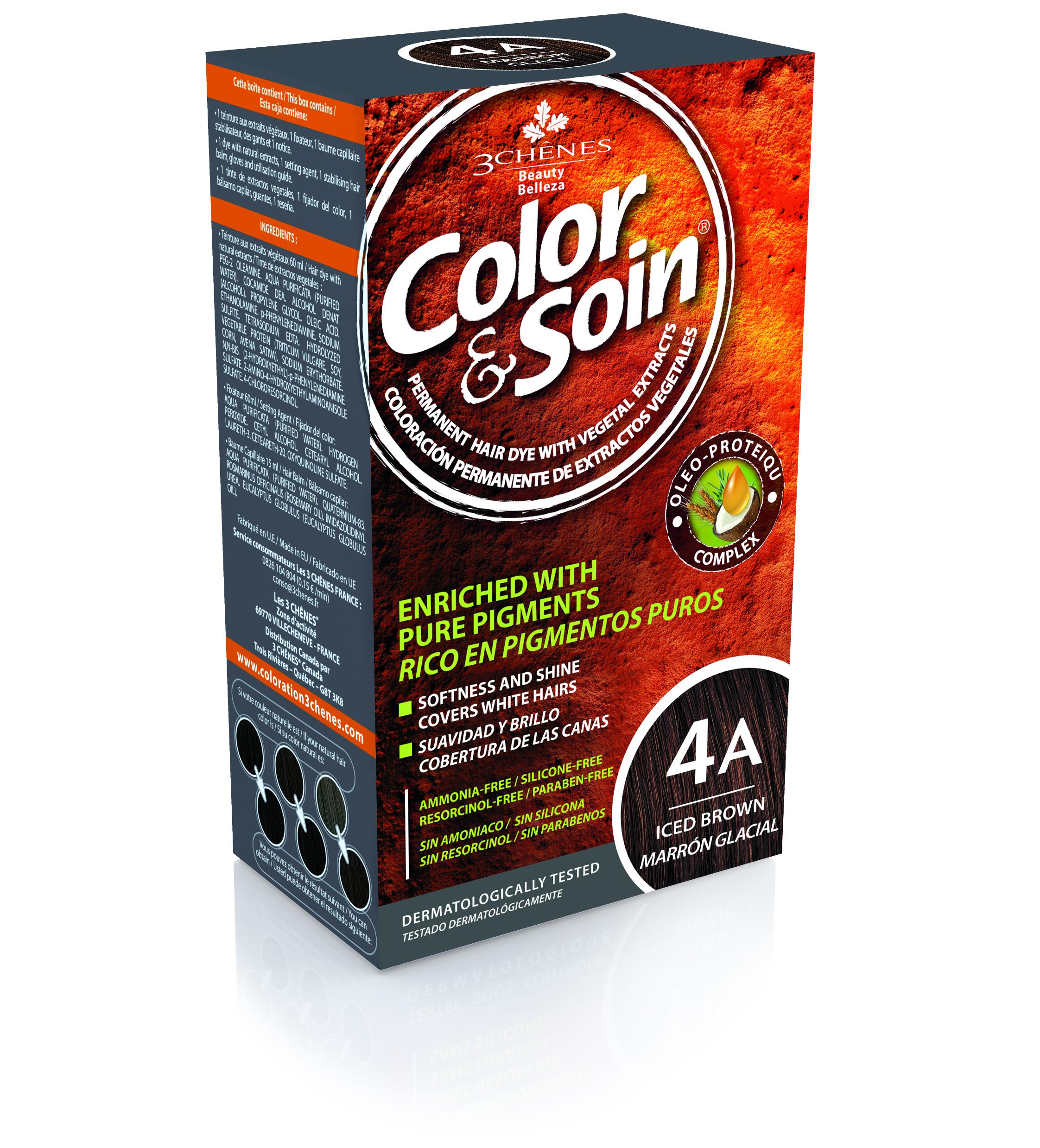 Color&Soin  4A Castanho Brilho Cristal