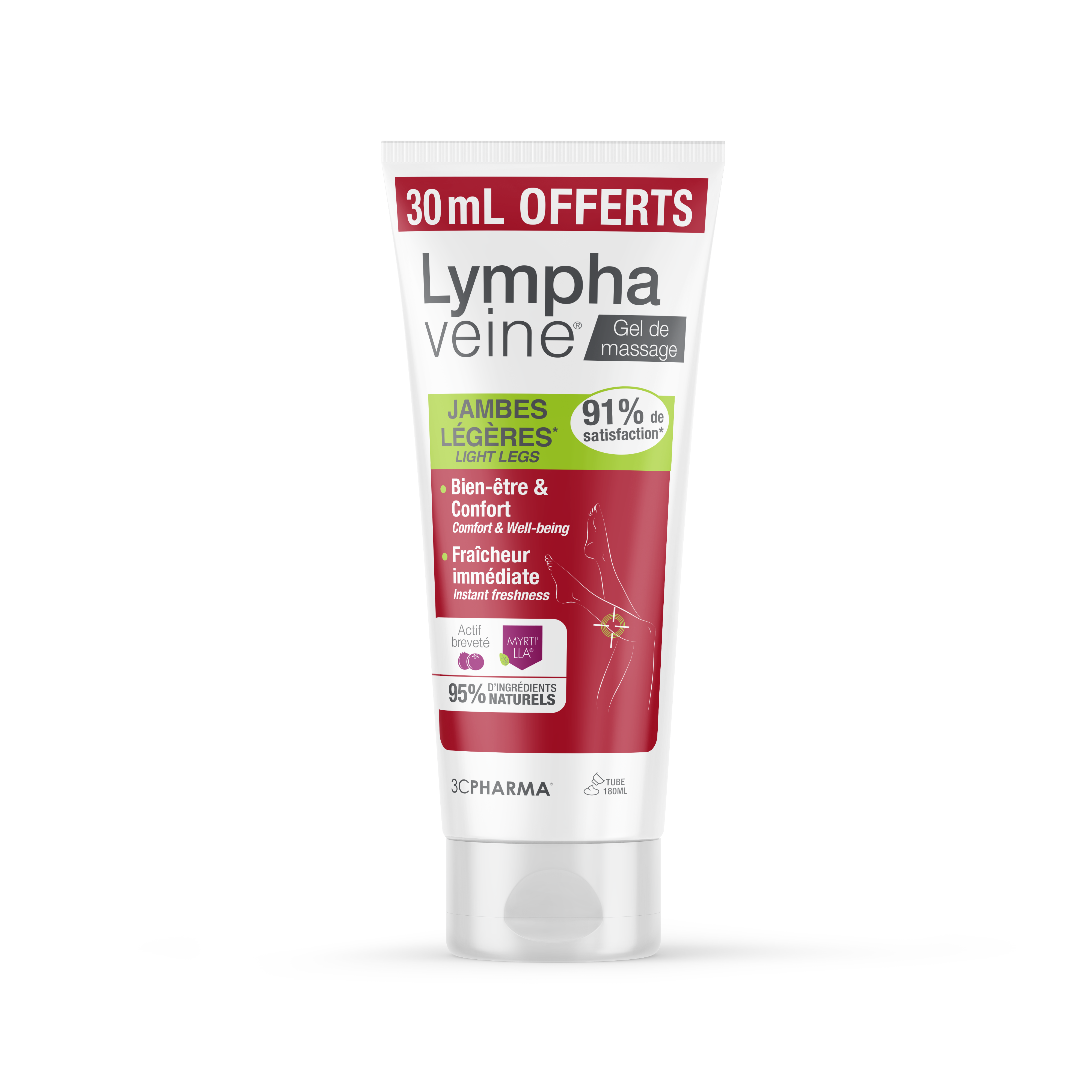 Lymphaveine Gel de Massagem