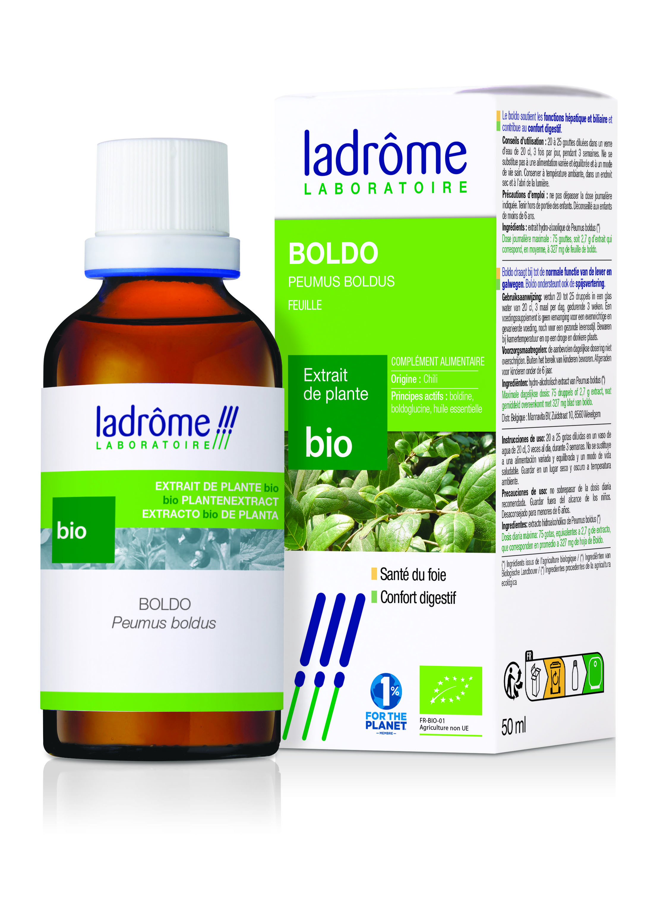 Boldo Bio - Extrato Hidroalcoólico