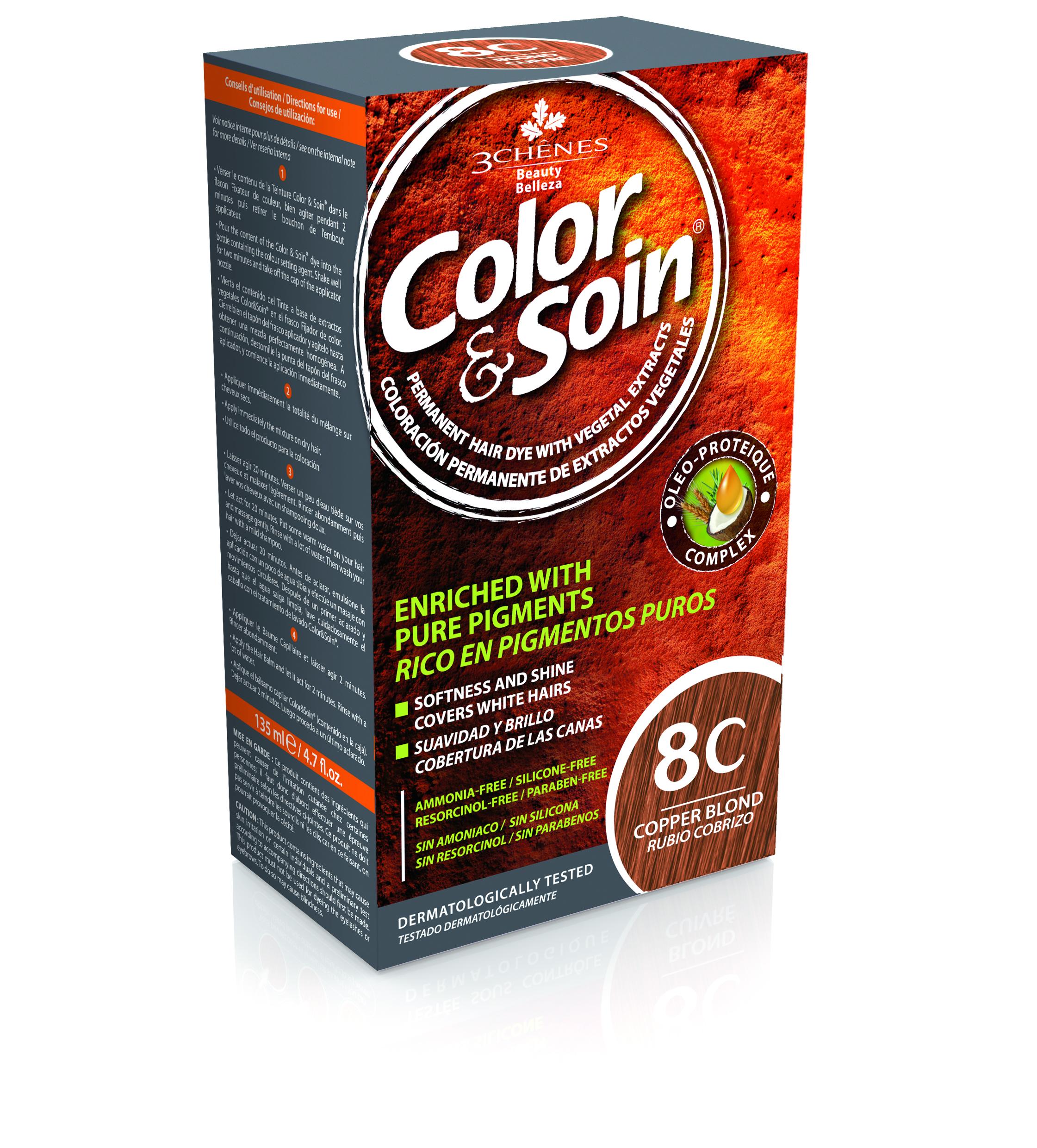Color&Soin  8C Louro Acobreado