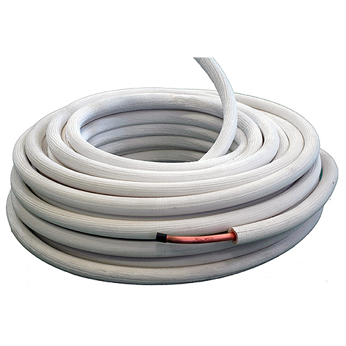 Tubo De Cobre Isolado 1/4´x0.8mm (Rolo 50mts)