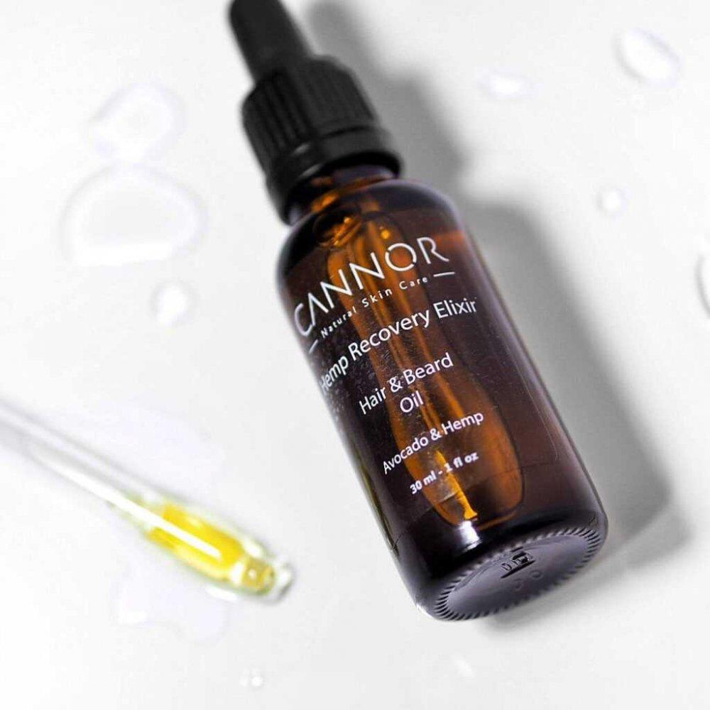 Cannor Elixir Nutritivo e Calmante – Óleo para Cabelo e Barba – 50ml