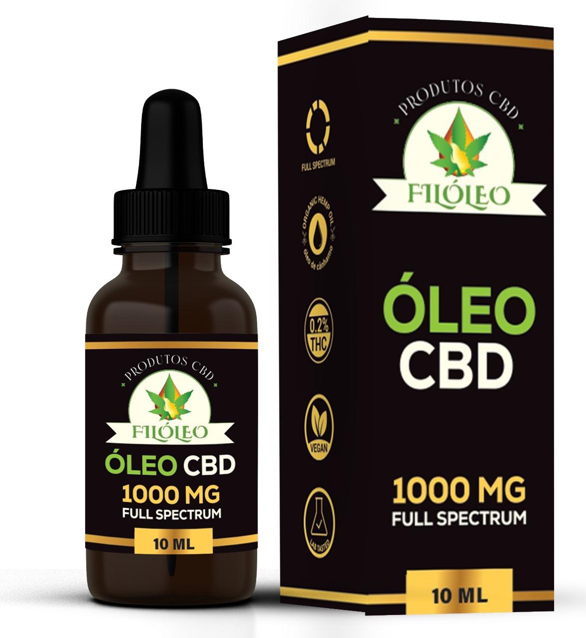 ÓLEO DE CBD  FULL SPECTRUM 1000 MG