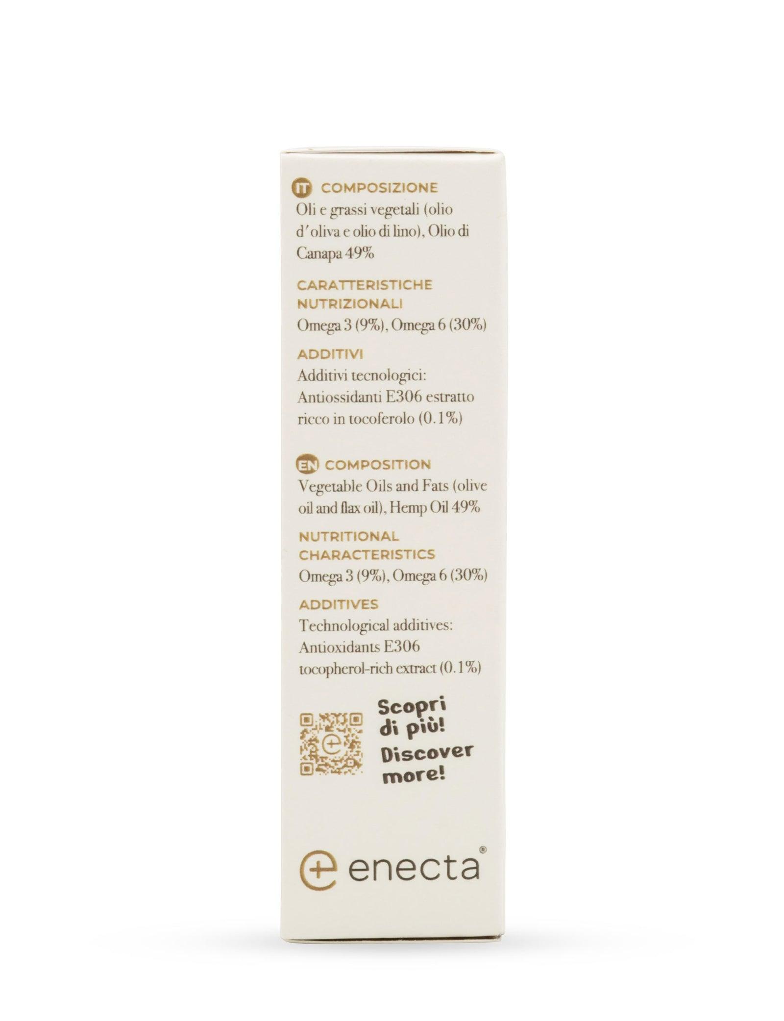 Enecta 5% 500mg CBD Óleo para Animais com Ômega 3 e Vitamina E (10ml)
