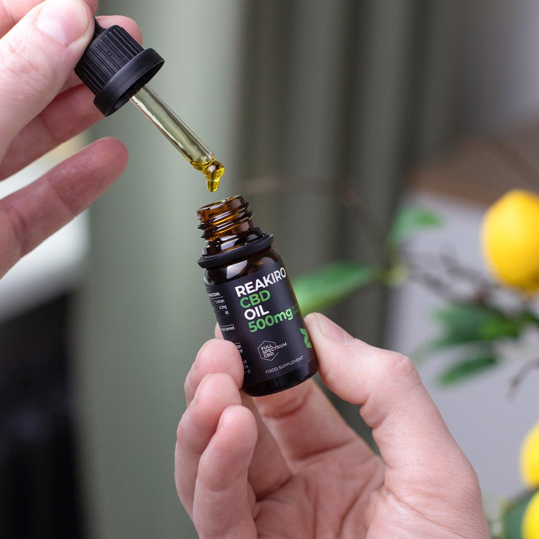 Óleo CBD 500mg Espectro Completo - 5% CBD