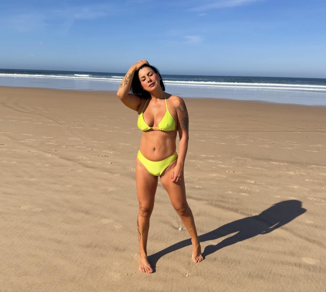 Bikini borboleta Lívia (Tanga)