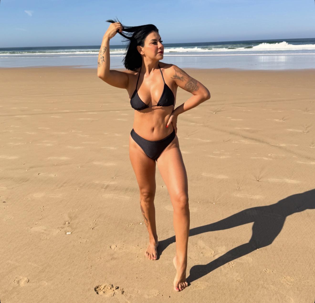 Bikini borboleta Lívia (Tanga)