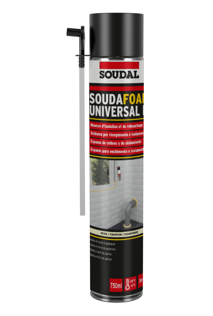 ESPUMA POLIURETANO SOUDAFOAM MANUAL 750ML