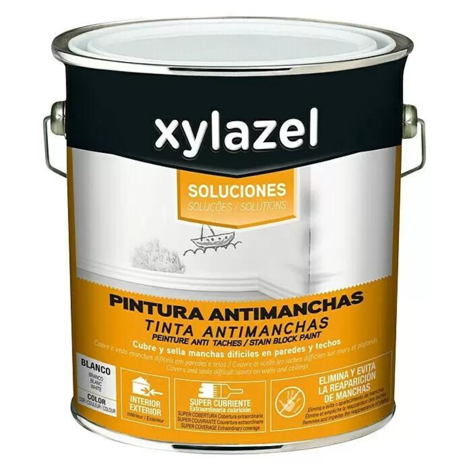   XYLAZEL PINTURA ANTIMANCHAS BRANCA 4L