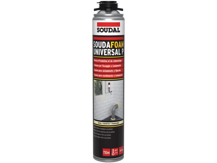  ESPUMA POLIU.SOUDAFOAM UNIVERSAL PISTOLA 750ML