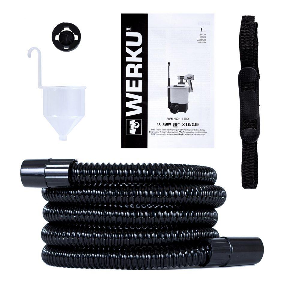 PISTOLA DE PINTAR  SUCÇÃO TURBINA 650 W