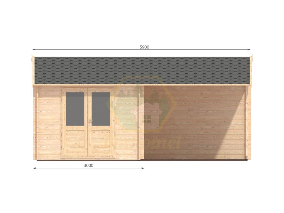 ELISE - 3x5.9m, 28mm  