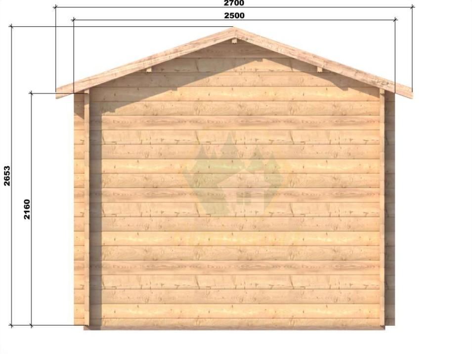 ERNA - 2.5 x 4.5m, 44mm  