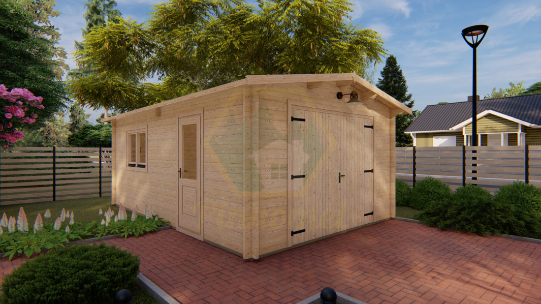 GARAGEM 4x6m - 44mm  