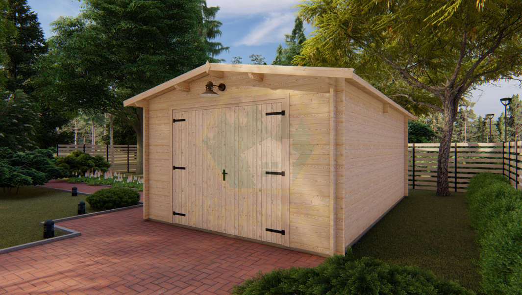 GARAGEM 4x6m - 44mm  