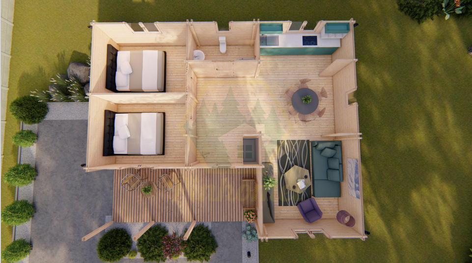 JENNIFER - 10.5 x 8.32m, 44mm