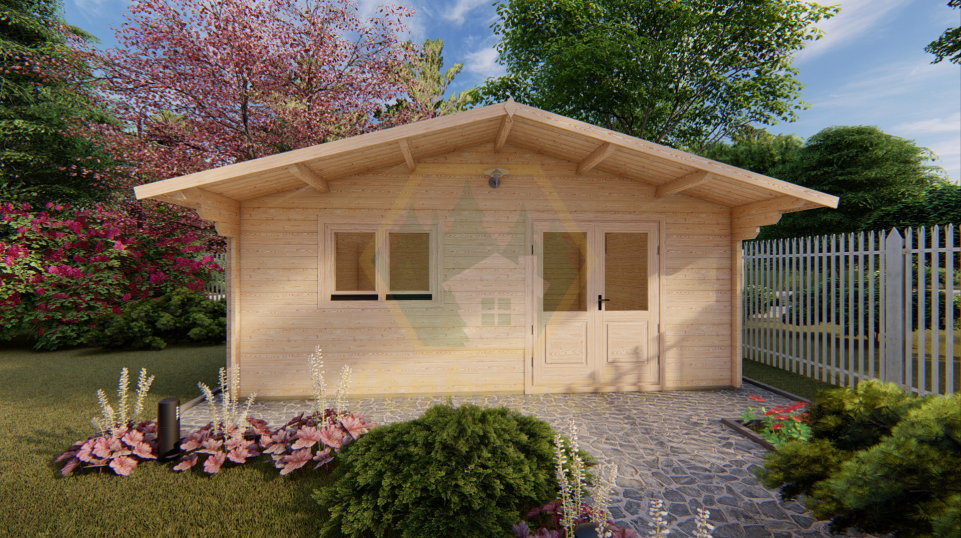 LINUS 6x6m com WC- 44mm 