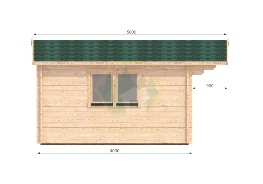 LINUS 4x4m - 44mm 