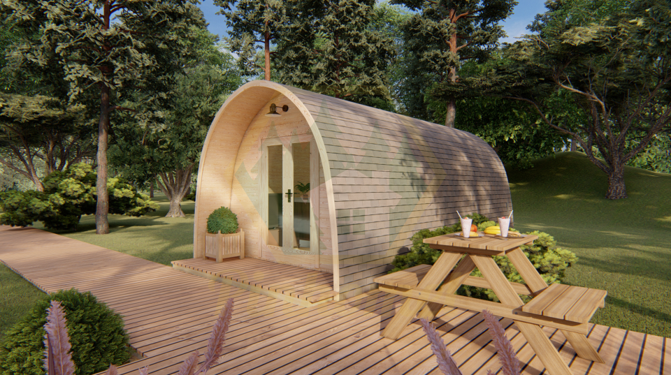 Camping Pod - 3 x 5.9m, 44mm
